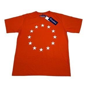 NWT Études Unisex Orange Wonder Europa T-Shirt – US L | Made in Portugal | MSRP
